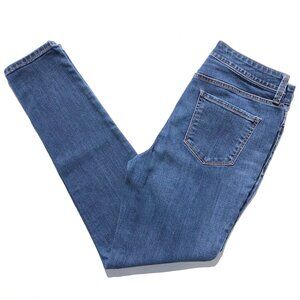 St Johns Bay jeans women size 6 blue denim medium wash skinny leg medium rise